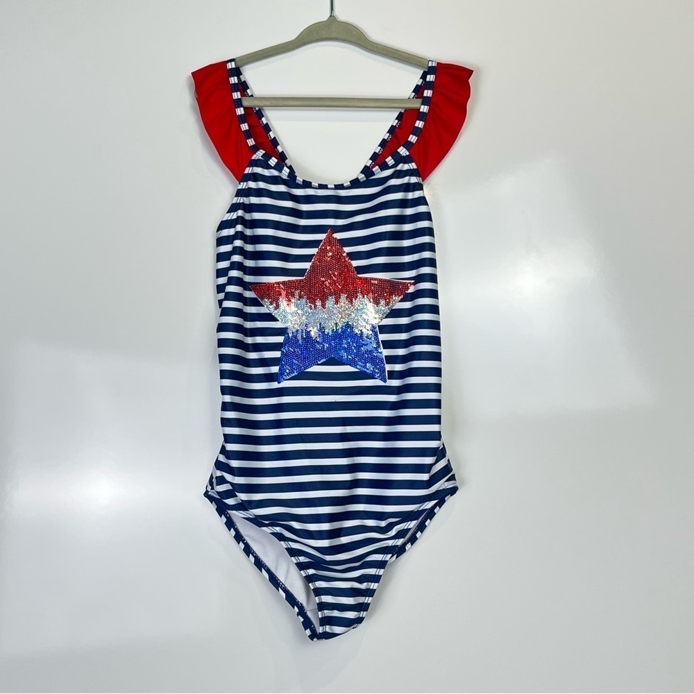 5 FOR $20 Striped Swimsuit with Star Design